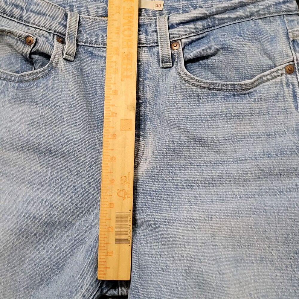 *SOLD**Levi's Jeans Womens 30 Blue Denim Wedgie Straight High Rise Jeans 30Wx27L - Picture 6 of 15